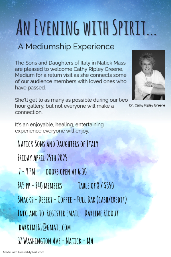 April 25, 2025 Sons and Daughters of Italy