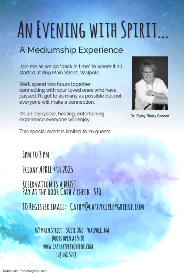 April 4th, 869 Main Street, Walpole